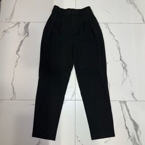 Zara Black High-Waisted Trousers